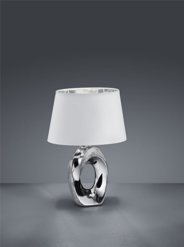Лампа настольная TABA серебро excl 1*E14 max.40W R50511089