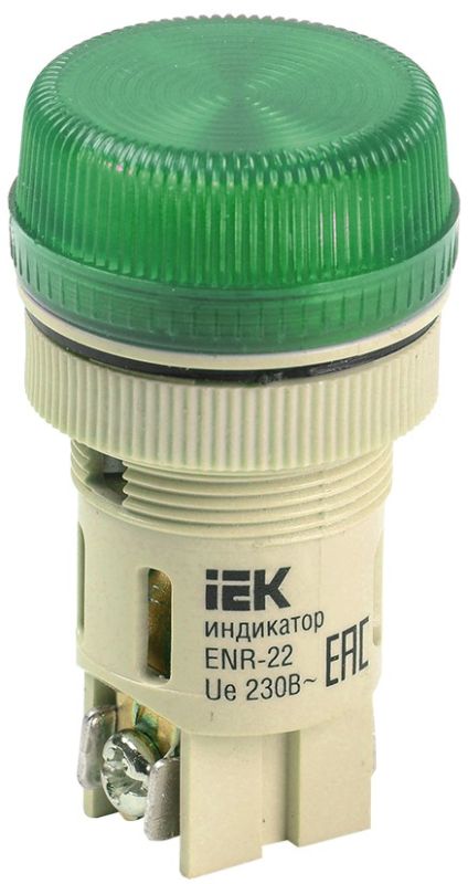 Светосигнальная арматура ENR-22 зеленый /ИЭК/