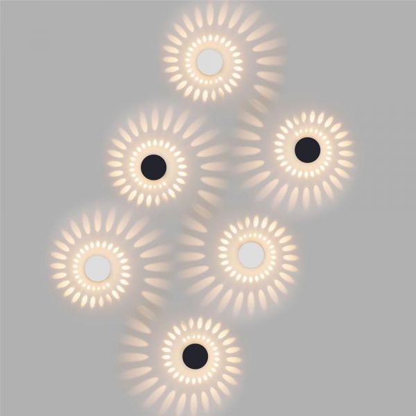 1585 TECHNO LED / Светильник садово-парковый со светодиодами ARKADA белый