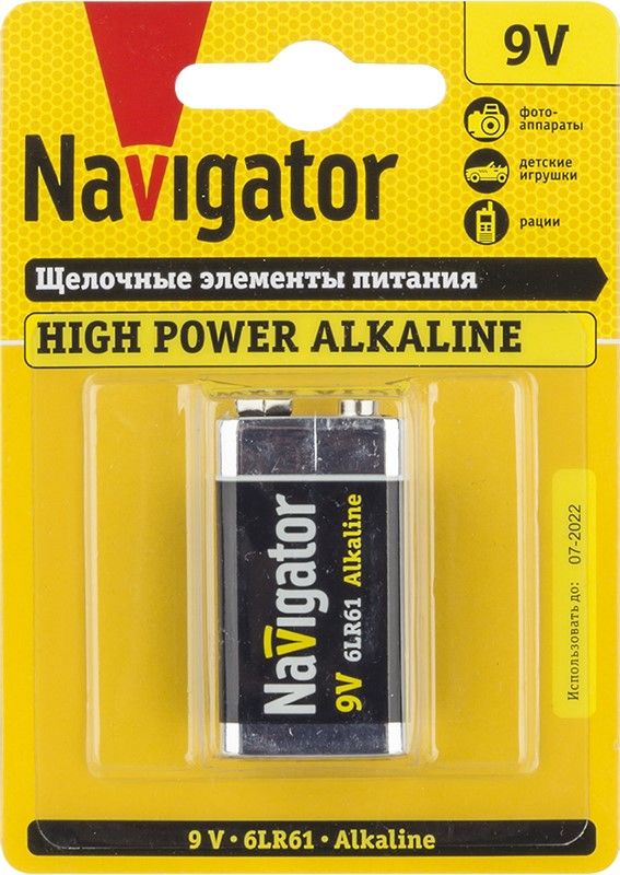 Элемент питания NBT-NE-6LR61-BP1 94 756 Navigator