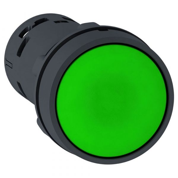 Кнопка 22мм зеленая с возвратом 1НО /XB7NA31/