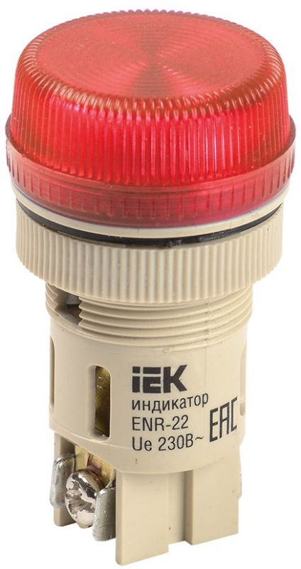 Светосигнальная арматура ENR-22 красный (ИЭК)