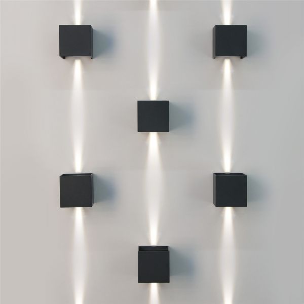 1548 TECHNO LED / Светильник садово-парковый со светодиодами WINNER черный