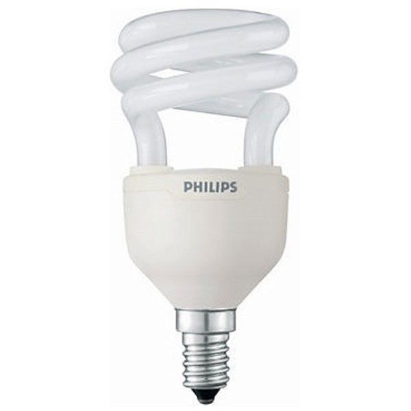 Лампа энергосберегающая Tornado spiral 12W 827 E14 Philips /871829111724700/