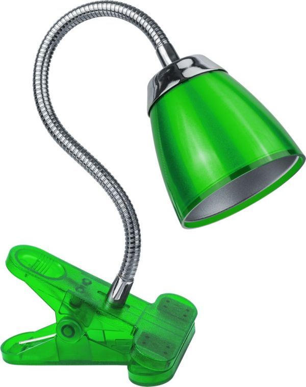 Светильник NDF-C006-6W-4K-G-LED прищепка, гибкий, зеленый 71 835 Navigator