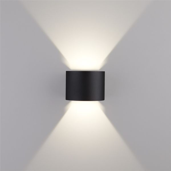 1518 TECHNO LED / Светильник садово-парковый со светодиодами BLADE черный