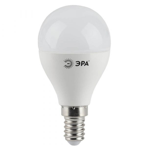 Лампа светодиодная ЭРА LED smd P45-5w-827-E14