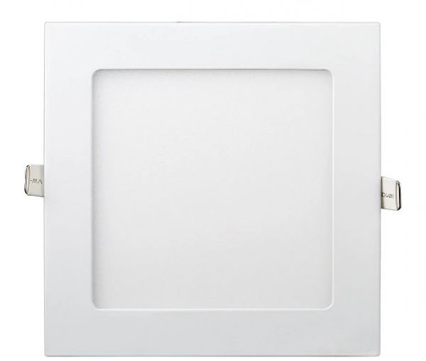 Светильник LED панель 6W, квадратная серебристая 6400К